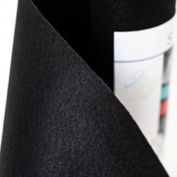 Filz SULKY® FELTY, waschbar, 25cm x 3m - Farbe 498 anthrazit 